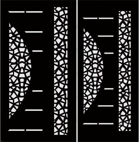 طرح برش درب لیزر