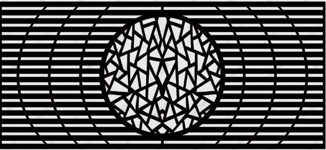 طرح برش درب لیزر