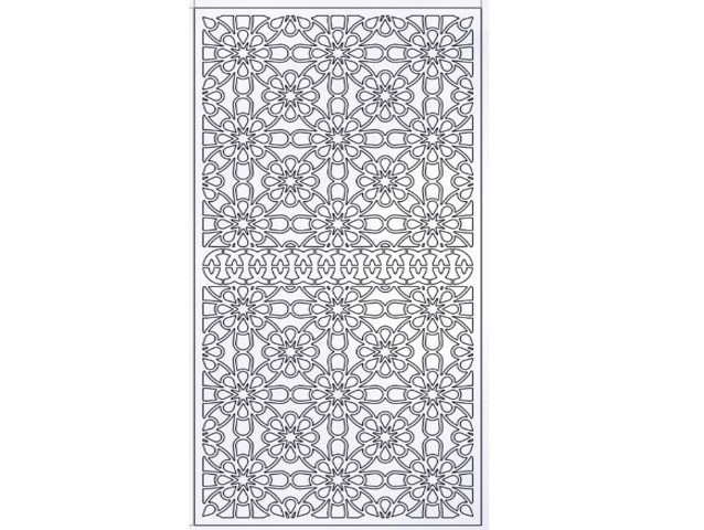 طرح برش درب لیزر