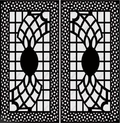 طرح درب لیزر
