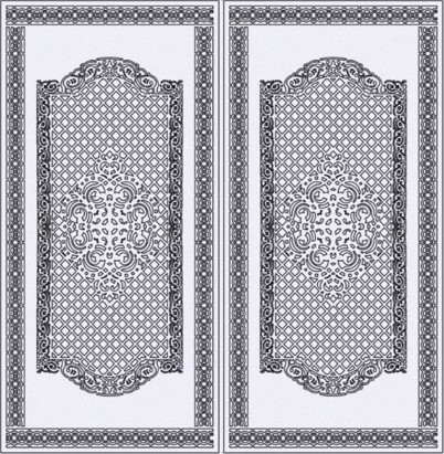برش  cnc درب